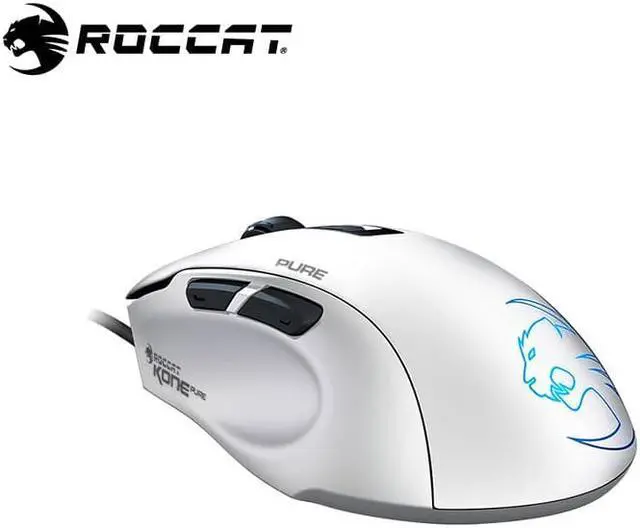 Alt view image 3 of 4 - ROCCAT Kone Pure SEL Gaming Mouse - White, 5000 dpi, Pro-Optic Sensor R7 Sensor, White Mouse (Simple Packaging)