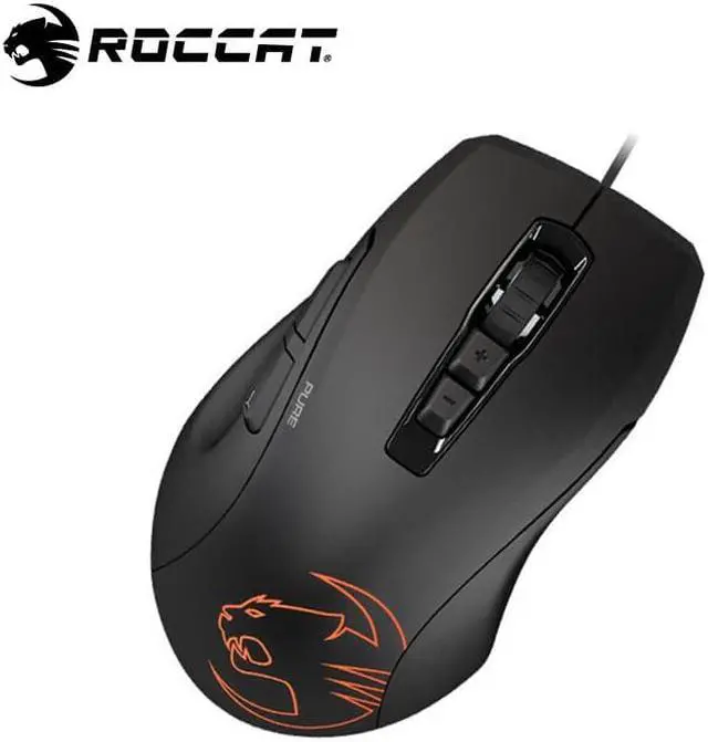 Main image of ROCCAT Kone Pure SEL Gaming Mouse - Black, 5000 dpi, Pro-Optic Sensor R7 Sensor (Simple Packaging)