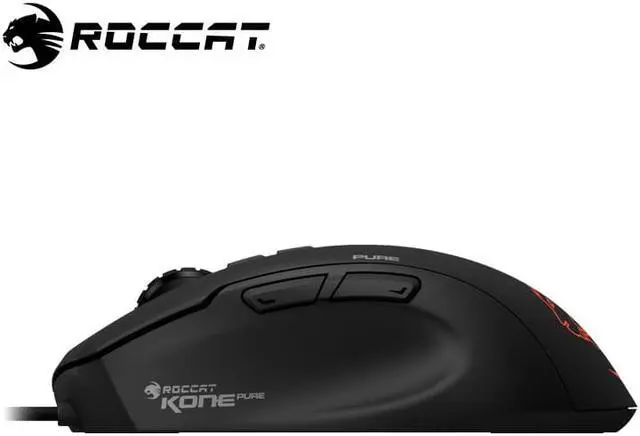 Alt view image 2 of 4 - ROCCAT Kone Pure SEL Gaming Mouse - Black, 5000 dpi, Pro-Optic Sensor R7 Sensor (Simple Packaging)