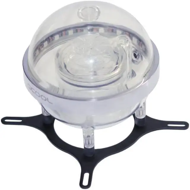 Alt view image 5 of 7 - Alphacool Eisball Digital RGB - Acryl(inkl. Eispumpe VPP755 V.3), Spherical Water tank Transparent With VPP755 Pump