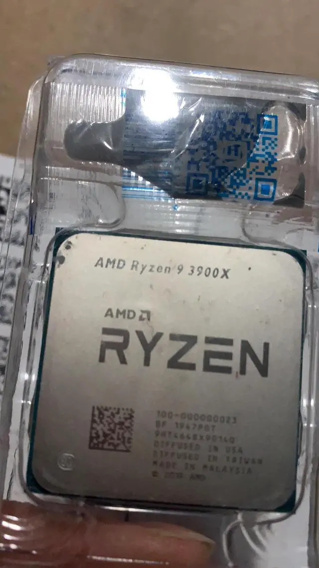 Alt view image 9 of 10 - AMD RYZEN 9 3900X 12-Core AM4 105W 100-000000023 Desktop TRAY OEM CPU NO COOLER