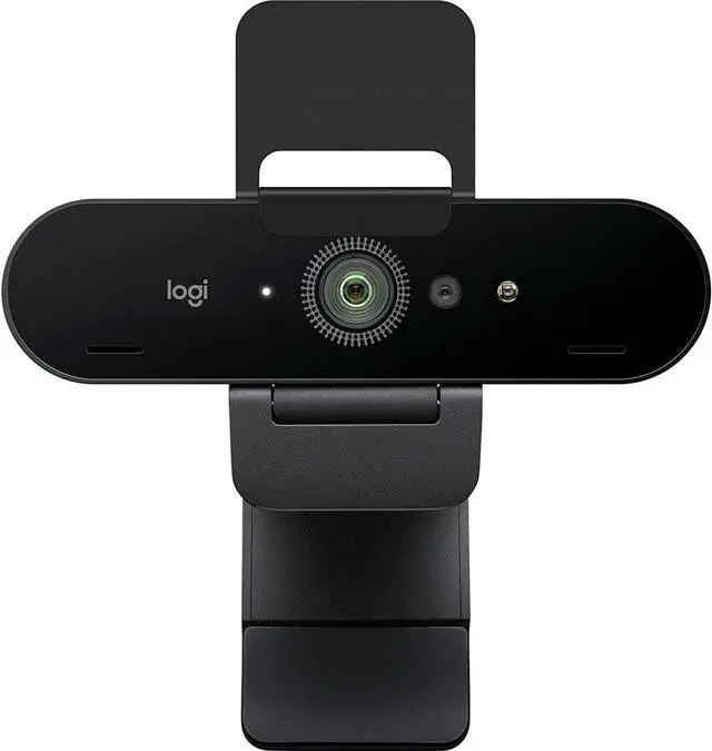 Main image of Logitech Brio 4K Webcam, Ultra 4K HD Video Calling, Noise-Canceling mic, HD Auto Light Correction, Wide Field of View, Works with Microsoft Teams, Zoom, Google Voice, PC/Mac/Laptop/Macboo (960-001105)