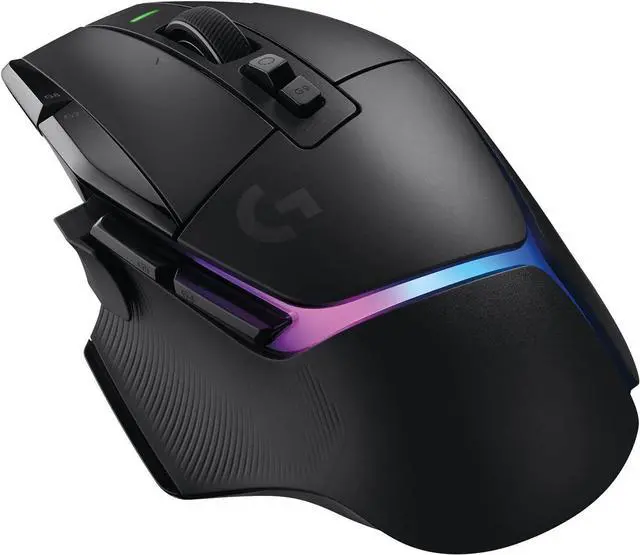 Main image of Logitech G502 X PLUS LIGHTSPEED Wireless RGB Gaming Mouse - Optical mouse with LIGHTFORCE hybrid switches, LIGHTSYNC RGB, HERO 25K gaming sensor, compatible with PC - macOS/Windows - Black