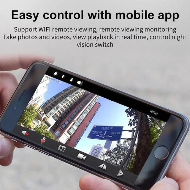 Alt view image 4 of 7 - Mini Hidden Spy Camera Wireless HD Wifi 1080P Indoor Home Small Security Cam DVR,with IP Night Vision