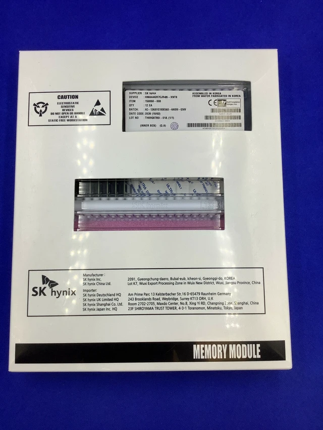 Alt view image 2 of 6 - HMAA4GR7CJR4N-XN HYNIX 32GB (1X32GB) 1RX4 PC4-3200AA MEMORY MODULE