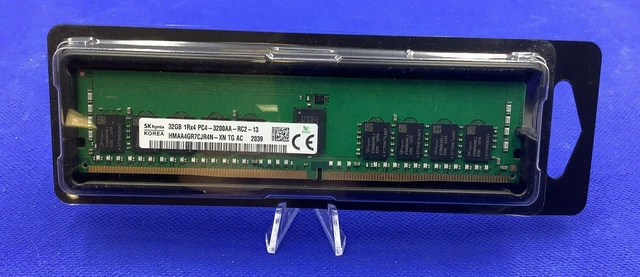 Alt view image 5 of 6 - HMAA4GR7CJR4N-XN HYNIX 32GB (1X32GB) 1RX4 PC4-3200AA MEMORY MODULE