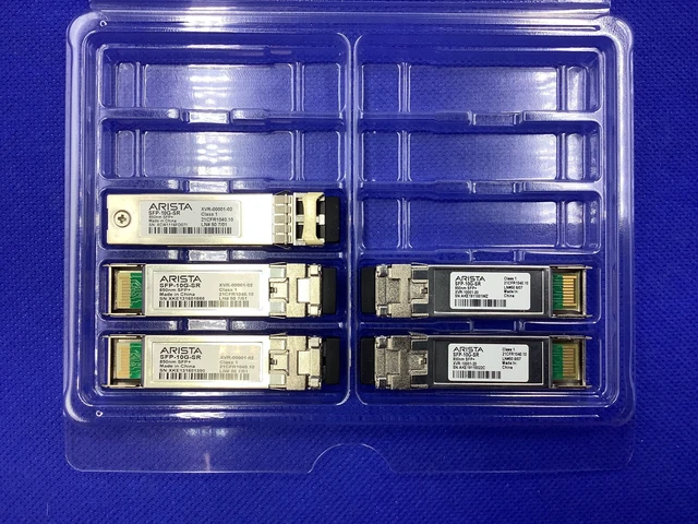 Alt view image 3 of 3 - Arista SFP-10G-SR 10gbase-SR transceiver SFP+ (XVR-00001-02)