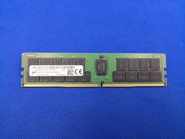 MICRON 64GB DDR4 3200 2Rx4 CL22 RDIMM Server Memory Module