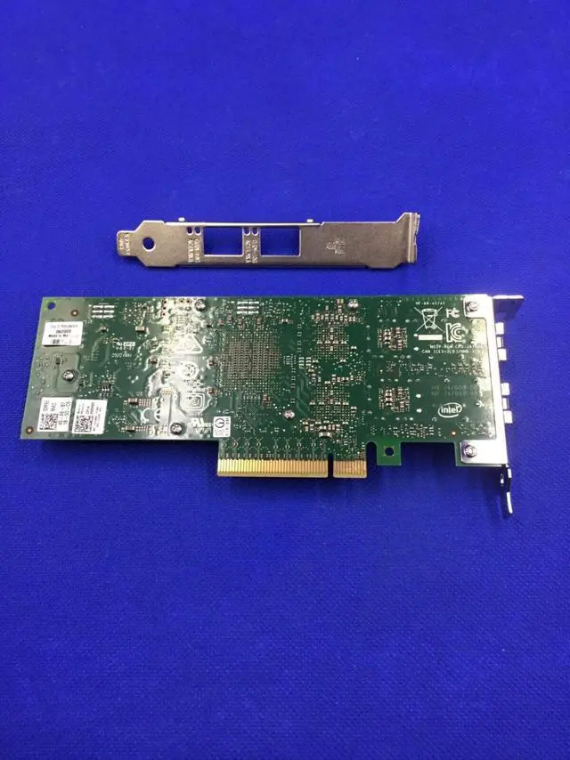 Alt view image 2 of 6 - INTEL/DELL XXV710-DA2 00M95 Dual port PCLE v3.0 (8.0GT/s) Ethernet Network Adapter