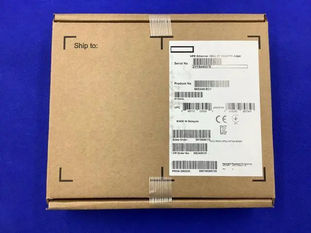 Alt view image 10 of 12 - HPE 665249-B21 Ethernet 10Gb 2-Port 560SFP+ Adapter