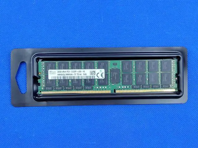 Alt view image 2 of 2 - HYNIX HMA84GL7MMR4N-TF 32gb (1x32gb) 2133mhz Pc4-1700 Cl15 Ecc Registered Quad Rank 1.2v Ddr4 Sdram 288-pin Dimm Hynix Memory For Dell Server Memory.