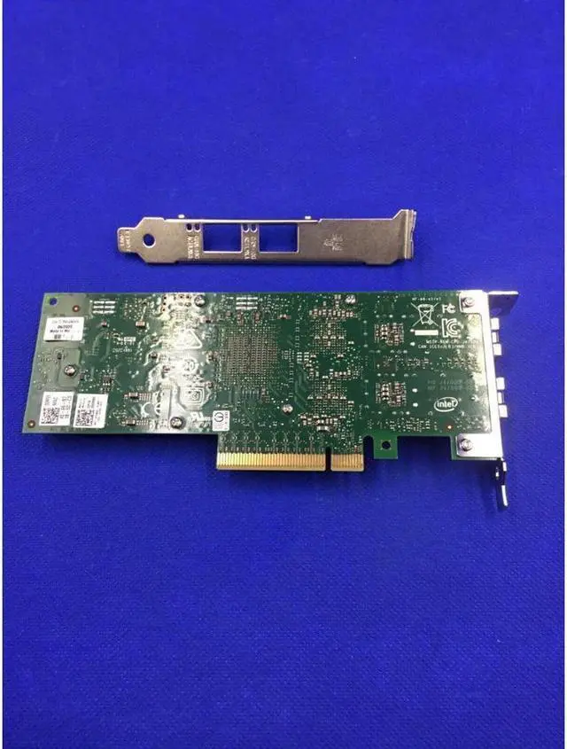 Alt view image 2 of 2 - INTEL/DELL XXV710-DA2 00M95 Dual port PCLE v3.0 (8.0GT/s) Ethernet Network Adapter Both Brackets