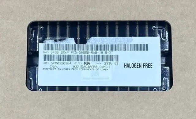 Alt view image 3 of 3 - NEW M321R8GA0PB0-CWM SAMSUNG 64GB (1X64GB) 2RX4 PC5-5600B SERVER MEMORY