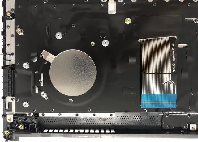 Alt view image 3 of 5 - Replacement for HP Pavilion 14-CF 14-DF 14-DK 14-CF0013DX 14-DK0002DX 14-DK0028WM 14-CF0006DX Upper Palmrest With US Keyboard Touchpad Trackpad Non-Backlit Gray L24818-001 6070B1306601