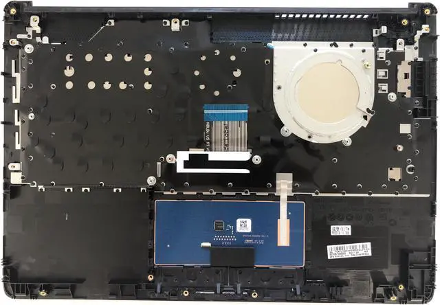 Alt view image 2 of 5 - Replacement for HP 14-CM 14T-CM 14Z-CM 14-CK 14-CK1018TX 14-dg 14q-cs 14q-cy 14-CM0062ST Laptop Upper Case Palmrest Keyboard Touchpad Assembly L23241-001 L23491-001 6070B1306303 Top Cover Smoke Gray