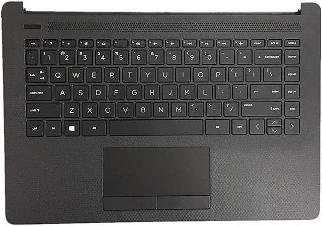 Main image of Replacement for HP 14-cm 14T-cm 14Z-cm 14-CK 14-ck 14-cm14-dg 14q-cs 14q-cy 14-ck0018TX 14-ck0018la Laptop Upper Case Palmrest Keyboard Touchpad AssemblyL23239-001 6070B1306301 Top Cover Black