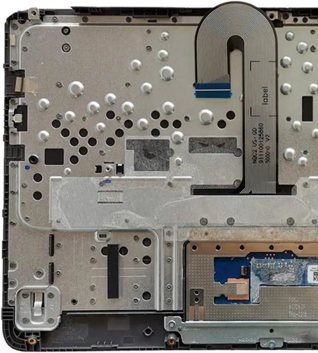 Alt view image 5 of 5 - Palmrest With Keyboard Touchpad Assembly for HP Chromebook 11 G7 EE Replacement Top Case L52573-001 L52568-001