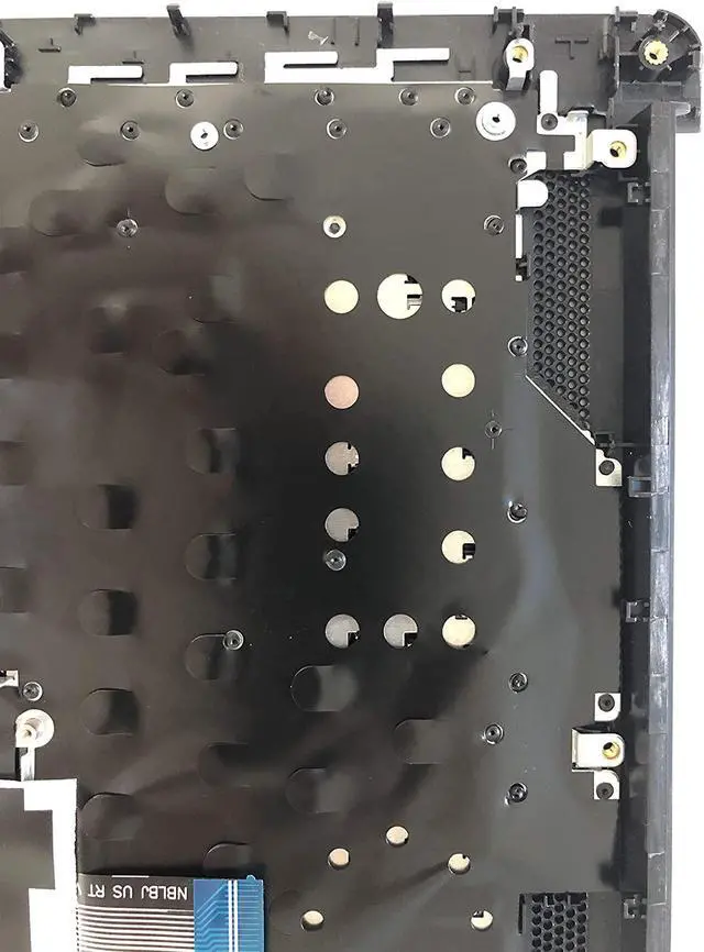 Alt view image 4 of 7 - Replacement for HP 14-cm 14T-cm 14Z-cm 14-CK 14-ck 14-cm14-dg 14q-cs 14q-cy 14-ck0018TX 14-ck0018la Laptop Upper Case Palmrest Keyboard Touchpad AssemblyL23239-001 6070B1306301 Top Cover Black