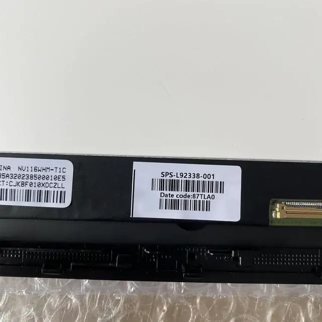 Alt view image 4 of 6 - For HP Chromebook X360 11 G3 EE LCD Touch Screen Digitizer Assembly w/ Bezel L92337-001 L92338-001 40Pin New