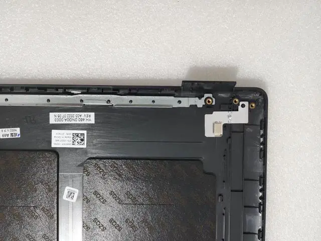 Alt view image 7 of 7 - For Dell Latitude 15 3520 E3520 LCD Cover Back Cover Rear Case Top Lid 17XCF Black 017XCF 460.0NG0A.0003 USA