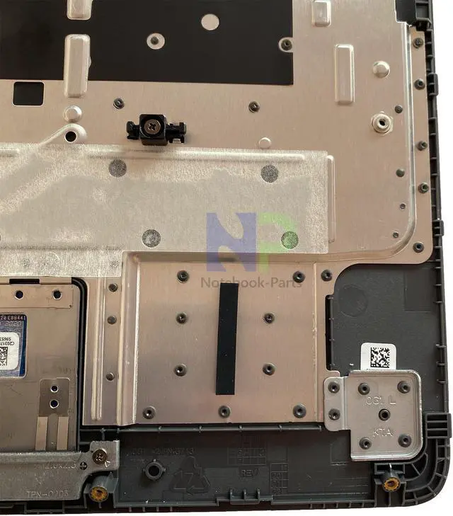 Alt view image 7 of 7 - Yidatong Replacement New Top Cover Palmrest Non-Backlit US Keyboard Touchpad For Chromebook 11A G6 EE 11.6" Black L52192-001