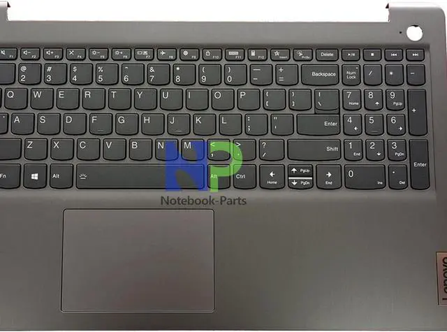 Alt view image 5 of 6 - Yidatong Replacement Palmrest Backlit US Keyboard Touchpad New Top Cover For ideapad 3-15ADA6 3-15ITL6 3-15ALC6 Grey 5CB1B65660