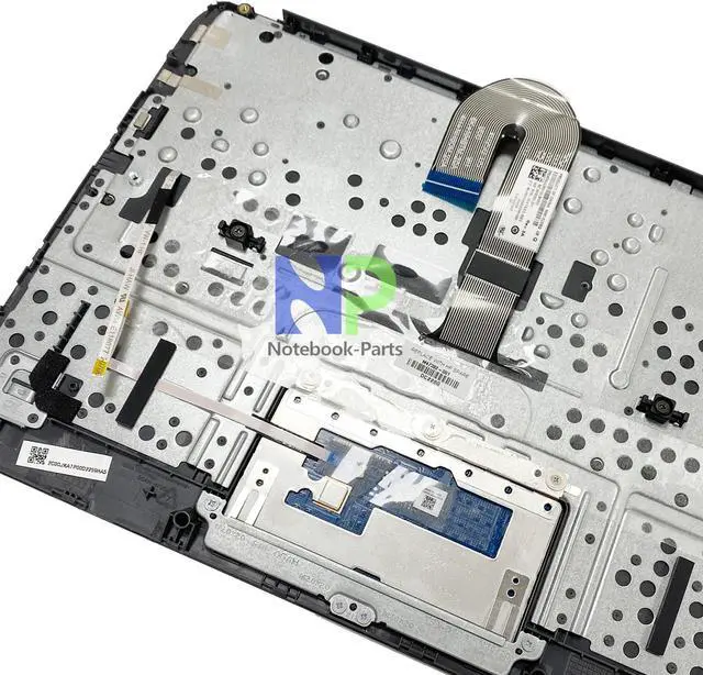 Alt view image 6 of 6 - Yidatong Replacement Upper Case Palmrest Non-Backlit US Keyboard Touchpad  For Chromebook 11 G9 EE M47382-001 Black