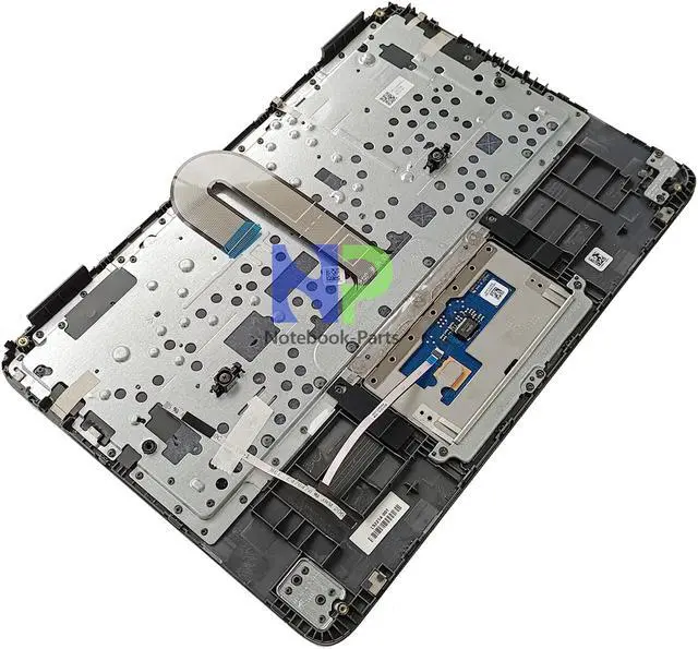 Alt view image 4 of 6 - Yidatong Replacement New Top Cover Palmrest Non-Backlit US Keyboard Touchpad For Chromebook X360 11 G3 EE 11.6 L92214-001