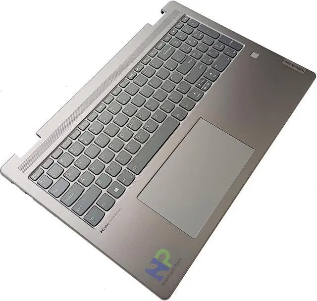 Alt view image 6 of 6 - Yidatong Replacement New Top Cover For Yoga 7-16IAP7 Palmrest Backlit US Keyboard Touchpad Grey 5CB1J01825 AM2E5000R10