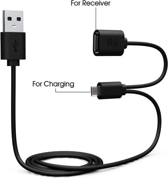 Alt view image 6 of 6 - Rii i8+ Mini Wireless Touch Keyboard,Handheld Remote,LED Backlit Compatible with Android TV Box, Android Smart TV,HTPC,Raspberry Pi, Win 7 8 10,Mac OS