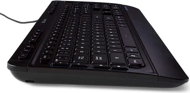 Alt view image 7 of 7 - Verbatim Illuminated Wired Keyboard (Pack of 3)