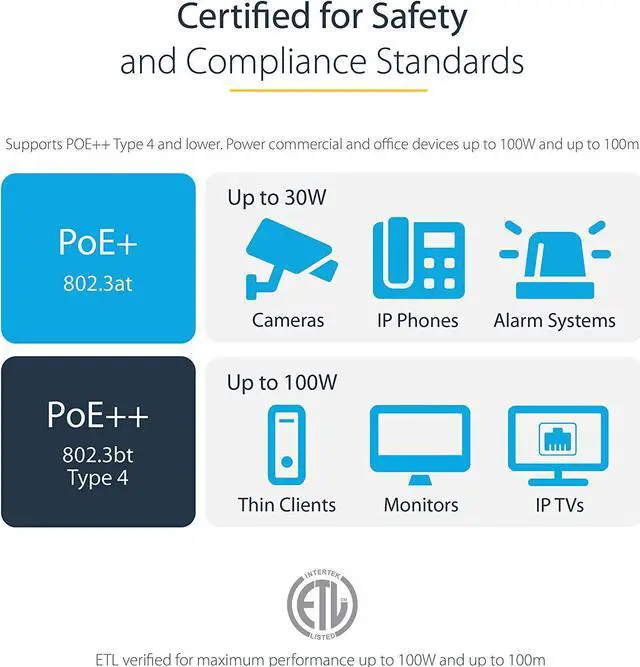 Alt view image 6 of 7 - StarTech.com 25ft CAT6 Ethernet Cable - Black CAT 6 Gigabit Ethernet Wire -650MHz 100W PoE RJ45 UTP Category 6 Network/Patch Cord Snagless w/Strain Relief Fluke Tested UL/TIA Certified (N6PATCH25BK)