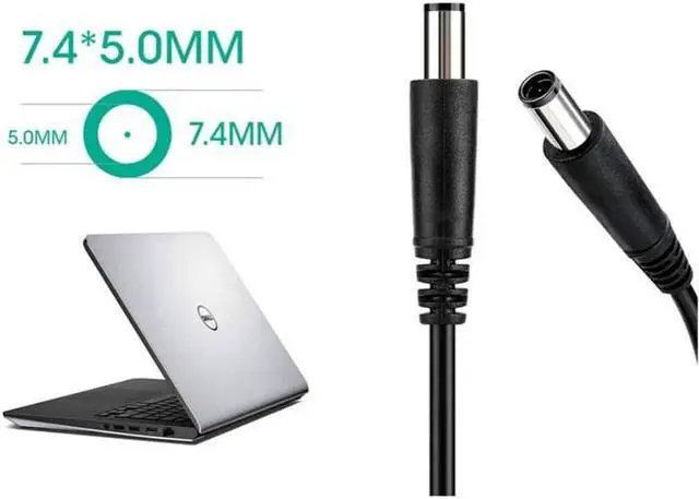 Alt view image 2 of 6 - 65W 19.5V 3.34A AC Adapter for Dell Latitude 3340 Latitude 3440 Latitude 3540 LatitudeE6420 E6430 E6430s E6430U E6440 E6500 E6510 E6520 E6530 E6540 E7240 E7250 E7440 E7450 LA65NM130 HA65NM130
