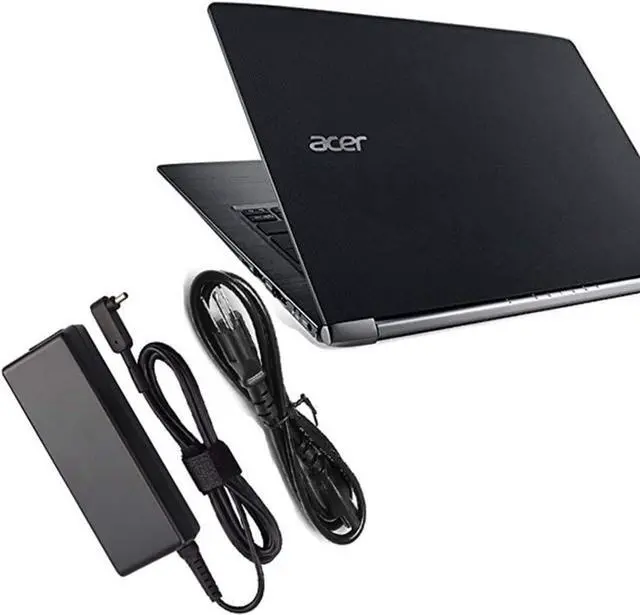 Alt view image 4 of 4 - 19V 2.37A 45W AC Charger for Acer Chromebook CB3 CB5 11 13 14 15 R11 N16P1 A13-045N2A N15Q9 C738T N15Q8 CB3-532 CB3-431 CB5-311 PA-1450-26 Spin 1 3 5 Laptop Power-Cord