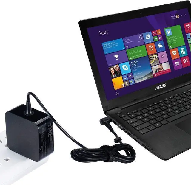 Alt view image 6 of 7 - Laptop Power Supply 45W Notebook Charger for Asus UX330 UX330U UX360 UX360C UX305 UX305C X540 X541 F553 F553M F556 F556U F302 K556 K556U Taichi 21 31 ASUS AC Adapter (45W 19V 2,37A & 33W 19V 1,75A)