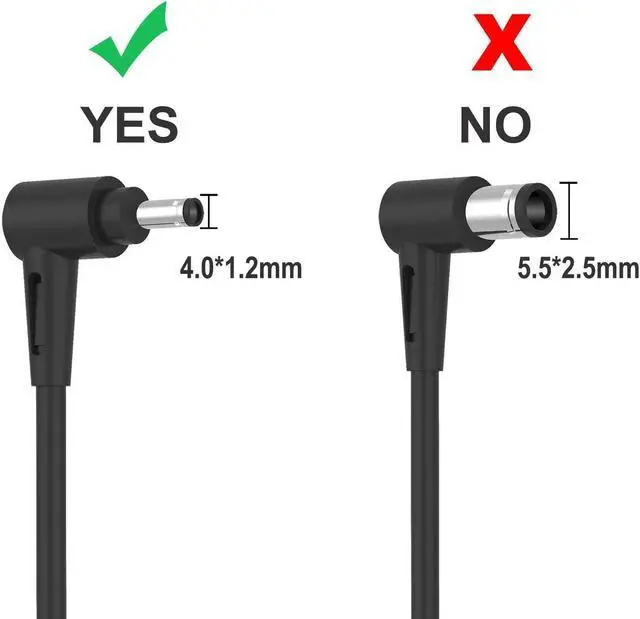 Alt view image 4 of 6 - 45W AC Adapter Laptop Charger Compatible with ASUS UX301 UX302
