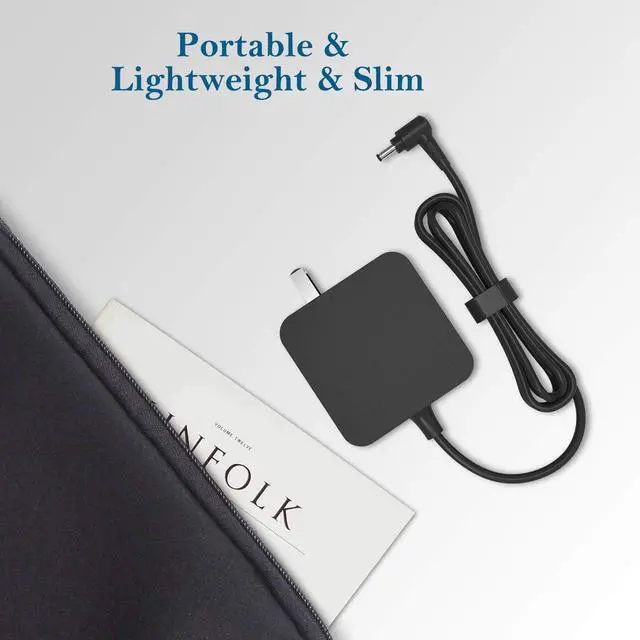 Alt view image 6 of 6 - 45W AC Adapter Laptop Charger Compatible with ASUS UX301 UX302