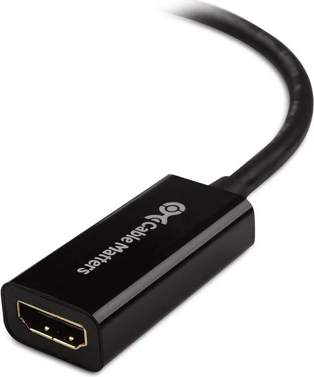 Alt view image 5 of 7 - DisplayPort to HDMI Adapter (DP to HDMI Adapter is NOT Compatible with USB Ports Do NOT Order for USB Ports on Computers)