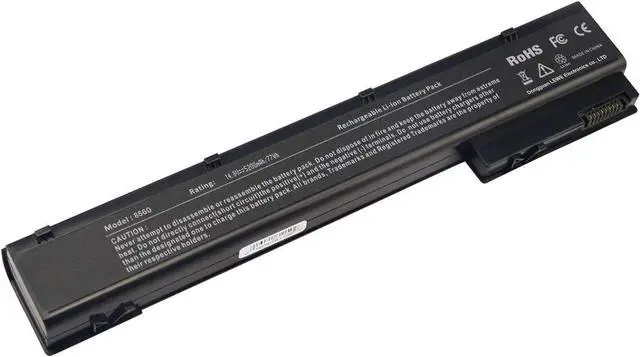 Main image of ARyee 14.8V 5.2Ah 8570w Battery Laptop for HP Elitebook 8560W 8570W 8760W 8770W, fit 632113-151 632425-001 632427-001 HSTNN-IB2P HSTNN-LB2P HSTNN-LB2Q HSTNN-F10C HSTNN-I93C VH08