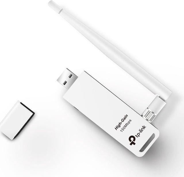 Alt view image 11 of 15 - TP-Link TL-WN722N 150Mbps High Gain Wireless USB Adapter