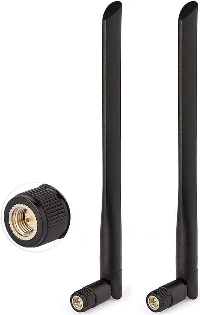 Main image of Bingfu 4G LTE 7dBi SMA Male Antenna (2-Pack) Compatible with 4G LTE Wireless CPE Router Hotspot Cellular Gateway Trail Camera Game Camera Outdoor Security Camera Cell Phone Signal Booster Amplifier