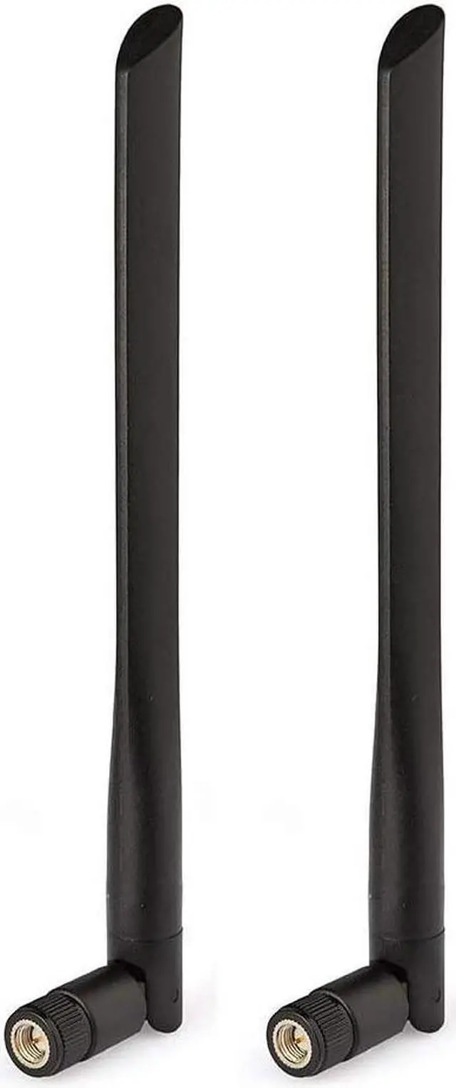 Alt view image 2 of 7 - Bingfu 4G LTE 7dBi SMA Male Antenna (2-Pack) Compatible with 4G LTE Wireless CPE Router Hotspot Cellular Gateway Trail Camera Game Camera Outdoor Security Camera Cell Phone Signal Booster Amplifier