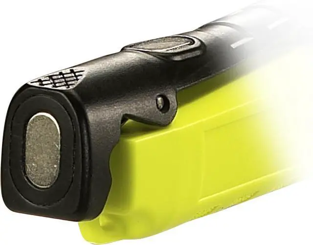 Alt view image 4 of 4 - Streamlight 68782 Dualie 3AA 245-Lumen Magnetic Intrinsically Safe Industrial Flashlight with Spot/Flood and 3 "AA Alkaline Batteries, Yellow