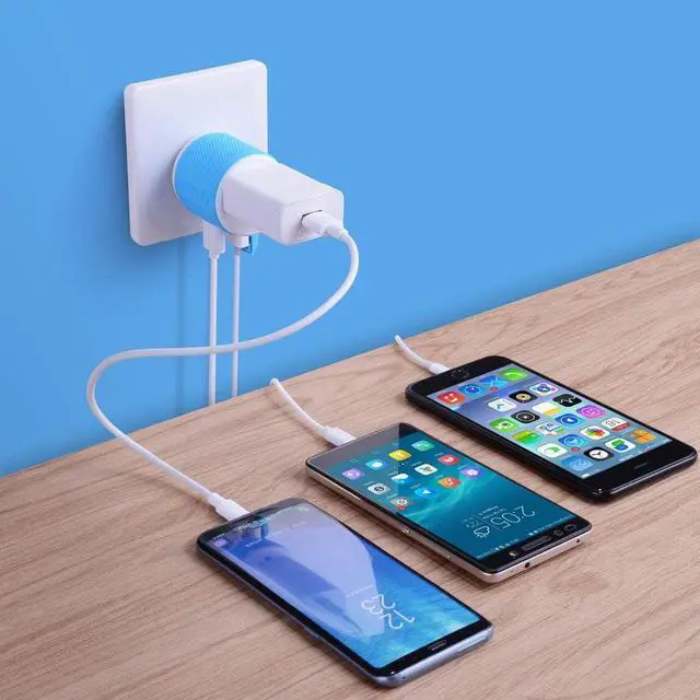 Alt view image 2 of 6 - Orei U2U-16Australia, New Zealand, China Travel Plug Adapter - Dual USB - Surge Protection - Type I, 47*47*66mm