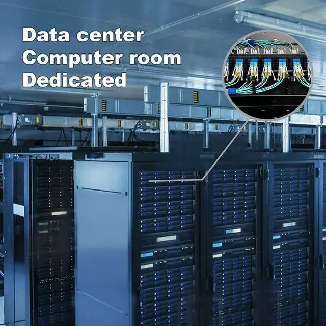Alt view image 5 of 7 - F 30M OM4 LC to LC Fiber Patch Cable   Length Options: 0.2m-50m, 40GB/100GB Duplex LC-LC 50/125um Multimode Fiber Optic Cable Cord LSZH 30Meter(98ft)