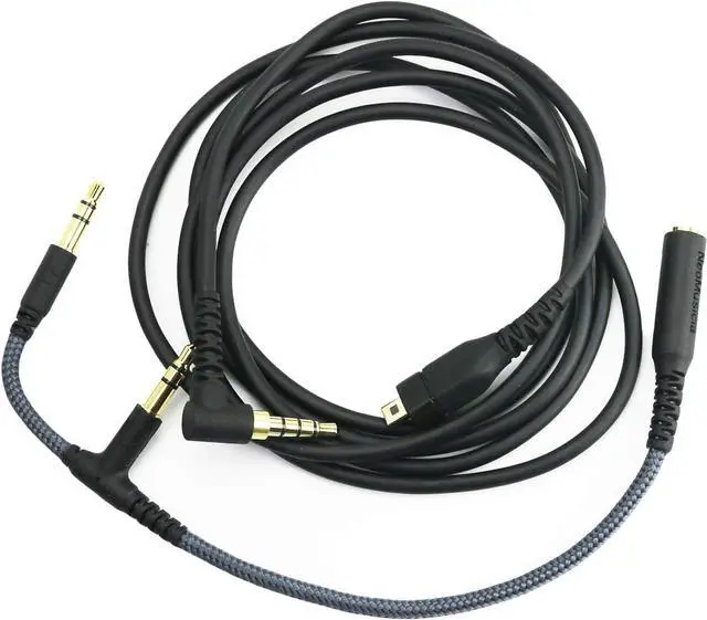 Alt view image 5 of 7 - NewFantasia Replacement Audio Cable Compatible with SteelSeries Arctis 3, Arctis Pro Wireless, Arctis 5, Arctis 7, Arctis Pro Gaming Headset 1.3meters/4.3feet