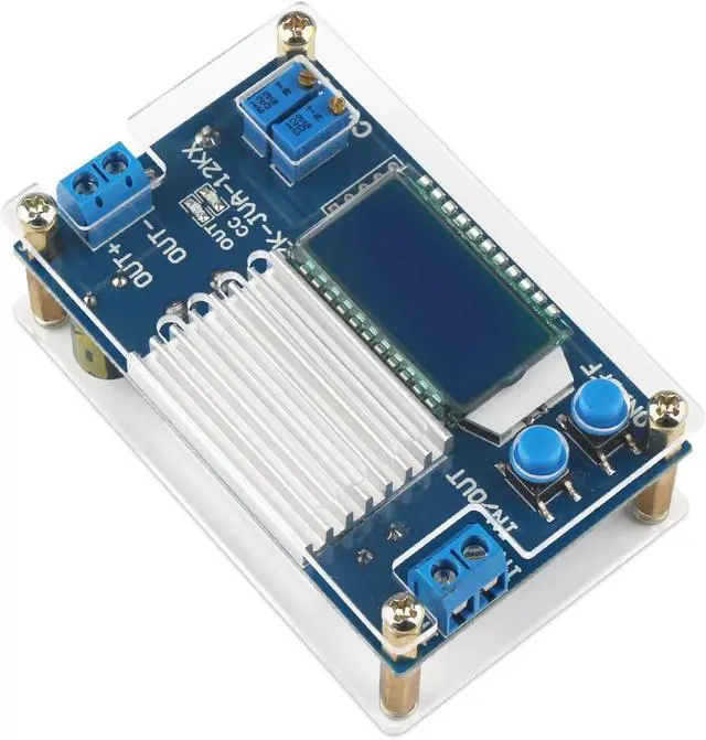 Alt view image 6 of 7 - D DC Buck Converter, 5.3V-32V to 1.2V-32V 12A Adjustable Power Supply, 5v 9v 12v 24V 30V 32V Step Down Voltage Regulator with LCD Display Volt Transformer Reducer CC CV for RV Solar Panel Golf Cart