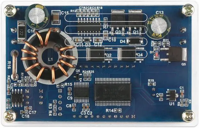 Alt view image 7 of 7 - D DC Buck Converter, 5.3V-32V to 1.2V-32V 12A Adjustable Power Supply, 5v 9v 12v 24V 30V 32V Step Down Voltage Regulator with LCD Display Volt Transformer Reducer CC CV for RV Solar Panel Golf Cart