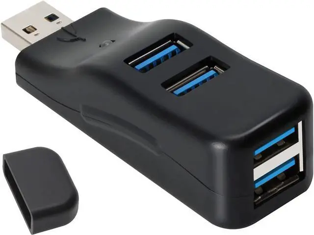 Main image of VCOM USB 3.0 Hub for Laptop, Portable 4-Port Data USB Splitter, Mini USB A Port Expander, 5Gbps Fast Data Transfe for Desktop Computer, Surface Pro, XPS, PC, Flash Drive, Mobile HDD, Keyboard, Mouse
