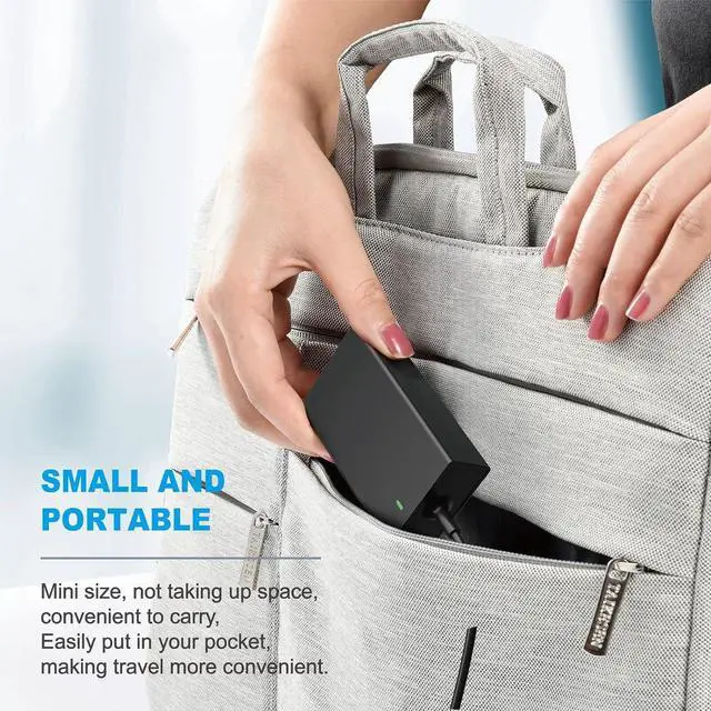 Alt view image 5 of 7 - 65W Laptop Charger for HP Stream 11 13 14 (All Models), Probook 430 440 450 455 470 640, Elitebook 745 820 830 840 850 Chromebook, Pavillion, Envy, Spectre and More Hp AC Adapter Power Supply